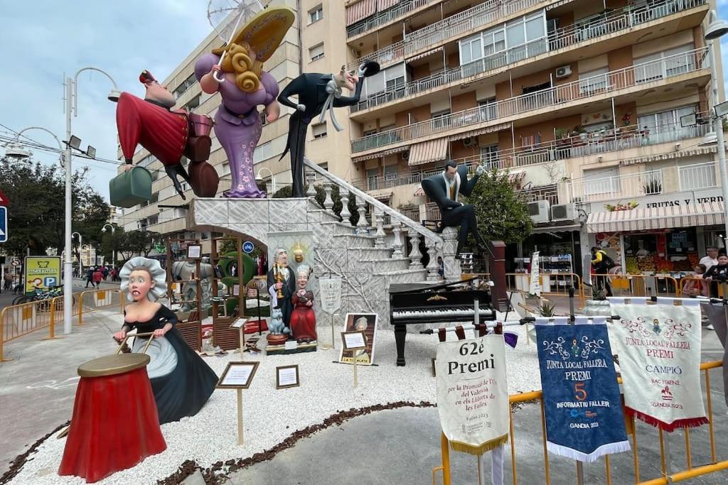 Estupendo Apartamento En El Grao Apartman Gandía Kültér fotó